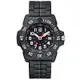 LUMINOX NAVY SEAL 3500海豹2代碳纖維鏈帶腕錶-黑x白時標45MM