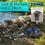 Dynamic Power 10000L/H Aquarium Pond UV Filter and Pump - Black