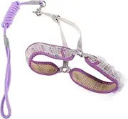 Adjustable Pet Harness Leash Set No Pull for Small to Medium Dogs and Cats Comfortable Nylon Stylish Design