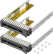 SSD Mounting Bracket 2.5" HDD Caddy SM17A06246 Hard Drive Bracket Metal SSD Mount Compatible with Thinksystem ST550 SR550 SR590 SR650 SR630 SR850 Server, 2 Pack