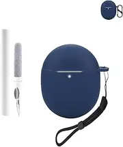 Silicone Protective Case for Google Pixel Buds Pro 2 Earbuds - Durable and Eco-Friendly Bluetooth Earphone Cover with Precise Holes - Dark Blue