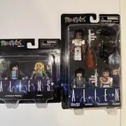 Alien Anniversary Mini Mates 4 Figure Set Ripley Kane Parker Xenomorph Newt Rare