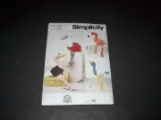 Simplicity Pattern 9774 Adorable Decorative Plush Birds Crane ~ Flamingo Uncut