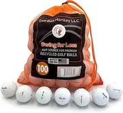 Golf Ball Monkey Cheap Used Noodle Golf Balls Mix 100 Pack - Good Condition Noodle Recycled Golf Balls for Men and Women