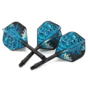 CUESOUL ROST AK5 Dart Flights with Four Mythological Symbols Design-XW