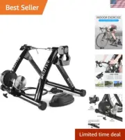 Stable Magnetic Cycling Stand for Road & Mountain Bikes - Low Noise Operation