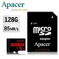在飛比找Yahoo!奇摩拍賣優惠-Apacer 宇瞻 128G 128GB MicroSD M