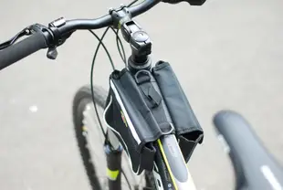老田單車  自行車馬鞍包 雙邊包 車前包 單車龍頭橫桿魔鬼粘置物袋 配件包 黑色中型包