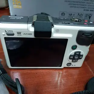 Panasonic DMC-GF2C-定焦組數位相機，公司貨(白色)~~~二手