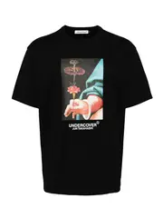 [UNDERCOVER] Hand Holding Flower Print Tee
