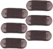 WOONEKY 6pcs Hairpin Maker Bump for Volume Styling Accessories Tool - Hair Base Insert Curls Pad With Fluffy Nylon Filling Headgear
