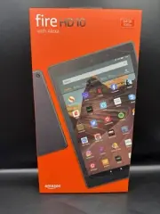 Amazon Fire HD 10 Tablet 2019 10.1" FHD 64GB - Black- Unopened