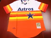 MITCHELL & NESS MLB 2004 HOUSTON ASTROS CRAIG BIGGIO AUTHENTIC JERSEY XL 48