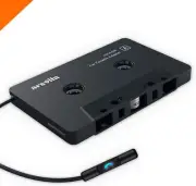 Arsvita Car Audio Bluetooth Cassette Receiver , Tape Player Bluetooth 5.0 Casset
