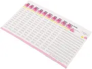 Ipetboom Lash Strip Card for Eyelash Extensions Self-adhesive Eyelashes Card Lash Supplies