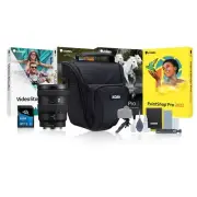 Sony E 16-55mm F2.8 G APS-C Wide-angle Zoom G Lens with 64GB SD Card Bundle