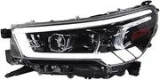 Style LED Auto Headlights Compatible For Toyota Hilux 2021-2023 Modified Front Lamps High And Low Beams Lens DRL Lights Car Accessories