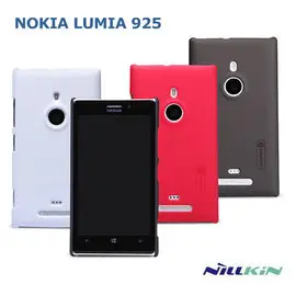 ＊PHONE寶*NILLKIN Nokia Lumia 925 超級護盾硬質保護殼 磨砂硬殼 抗指紋保護套-現貨黑.紅