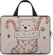 Laptop Case Sleeve Shockproof Computer Carrying Bag Inch Bear Laptop Bag Tote Lightweight Notebook Case Cover Traveling Briefcase Handle Bags for Travel Business 17inch