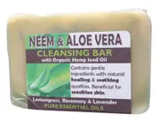 Soap Cleansing Bar Neem & Aloe Vera - 140g