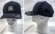 Travis Mathew Festival Quality Goods CDW Snapback Baseball Hat Mens FlexFit Blue