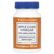 The Vitamin Shoppe, Apple Cider Vinegar With Apple Pectin, 100 Tablets