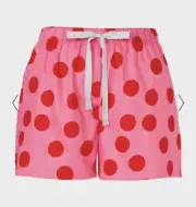Peter Alexander Women’s Pink Spot Mid Shorts Size XS RRP$59.95