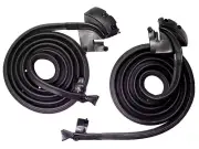 1967-1968 Chevrolet Caprice & Impala 2 dr hardtop door weatherstrip seals, pair