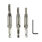 Hinge Drill Bit Hex Groove High-speed Steel Hinge Drill Bits Self Centering
