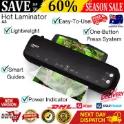 A3 A4 Laminating Laminator Machine Office School Home Hot Heated Lamination New