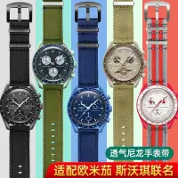 在飛比找蝦皮購物優惠-[手錶配件]代用歐米茄斯沃琪聯名手錶帶 OMEGA SWAT