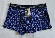 Bonds Mens MX3N G6Y Digital Leopard Printed GuyFront Trunk Brief Size M New