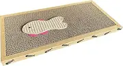 Cat Scratch Pad | Cardboard Cat Scratcher Pad | Double-Sided Cat Scratching Posts for Indoor Cats Kitten Toys, Protect Carpets and