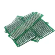 8PCS FR4 Double Side Prototype PCB Tinned breadBoard 5x7 4x6 3x7 2x8CM Each 2Pcs