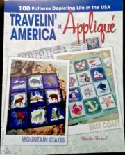 "Travelin America" 100 Appliques Pattern Book