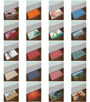 Chinese New Year Bath Mat Bathroom Home Decor Plush Non-Slip Mat 29.5" X 17.5"
