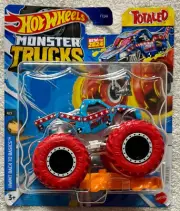 Hot Wheels 2024 Monster Trucks HWMT Back to Basics #4/7 Totaled #HTM27 1:64