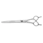 Dog Grooming Shears Curved Ultra Sharp Scissors Durable Japanese Short Shanks 8"