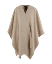 V-collar and cloak One size Nude