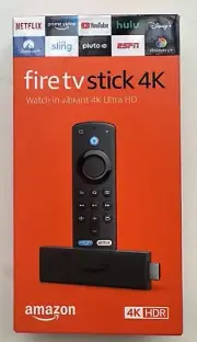 Fire tv stick 4K sharp picture quality, fast streaming, free & live TV,