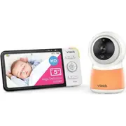 VTech 5 Inch Smart HD Video Baby Camera Monitor With Remote Access 1080p