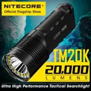 NITECORE TM20K Tactical Flashlight Powerful USB Rechargeable Super Bright QC Fas