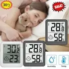 1/2X Digital Thermometer Hygrometer LCD Room Temperature Humidity Meter Sensor