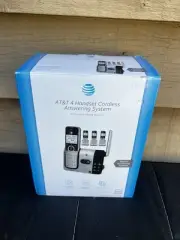 AT&T 4 Handset Cordless Answering System “Brand New”