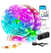 VOLIVO 100ft RGB Led Strip Lights, Color Changing Led Light Strips Kit W/ Remote