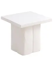 TOV Furniture Kayla Concrete Side Table