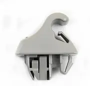 PZNGNKELPT Car Sun Visor Hook Clip Bracket Gray Fit for Mitsubishi Fit for Pajero Fit for Montero III 2000-2006 V73 V77 V93 V97 Sun Visor