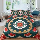 Bohemian Bedspreads Abstract Style Comforter Cover Pillowcase Adult Highend 30