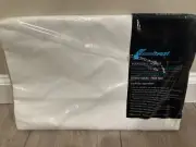 Vintage Fieldcrest Perfection Percale White Twin Fitted Sheet 39” X 75” Open Box
