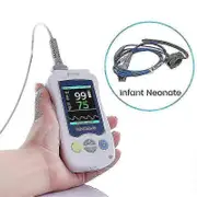 Handheld Pulse Oximeter Finger Portable Fingertip Blood Oxygen Saturation Meter Spo2 Pr Heart Rate M
